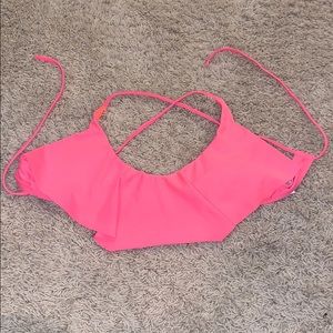 Coral Bathing Suit Top